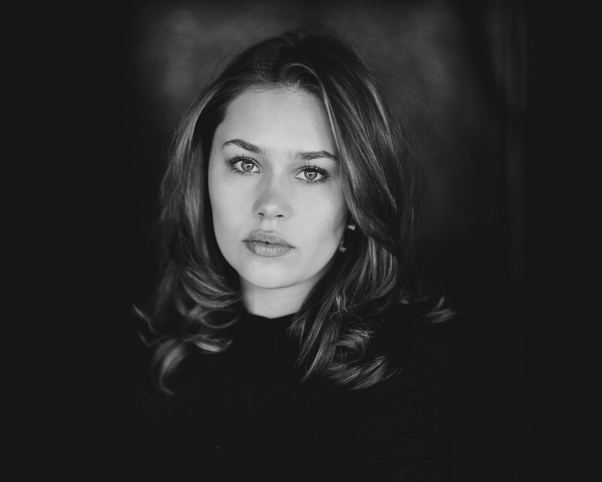 nele portrait, schwarzweiss, model, 0711, stuttgart, fotoshooting